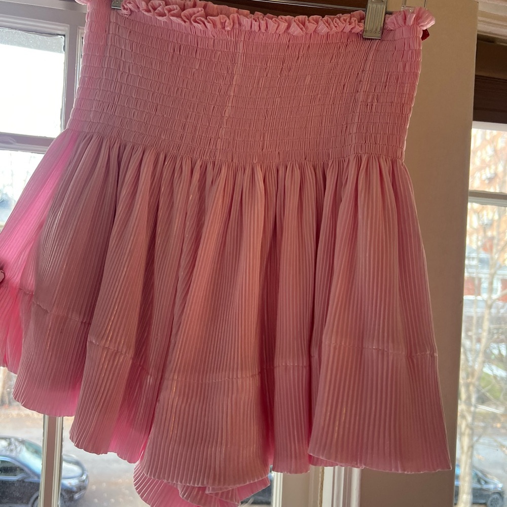 Pink queen of sparkles skirt.